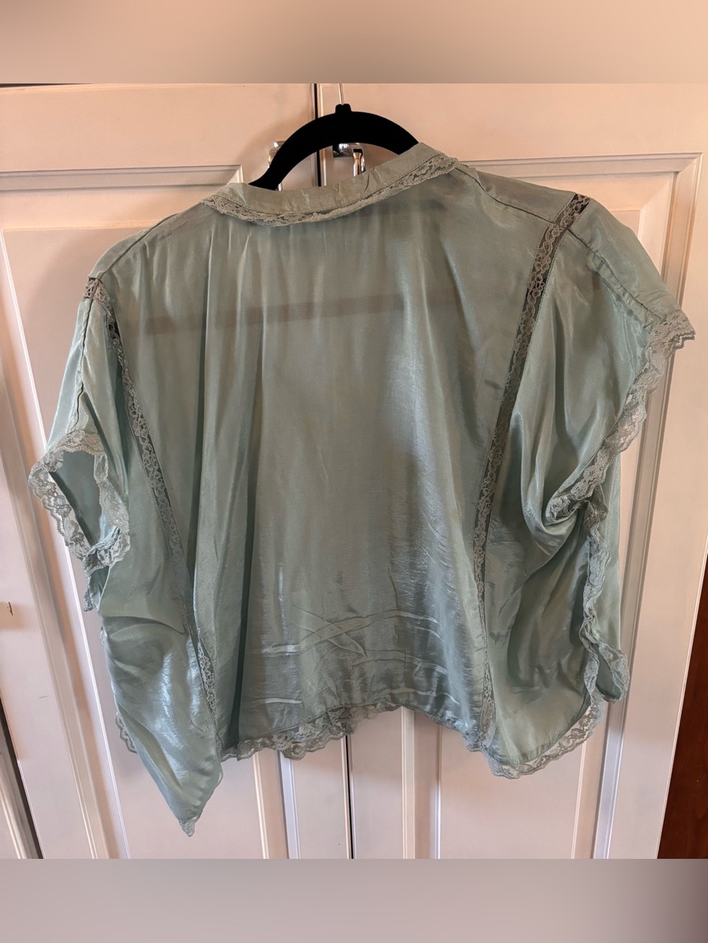 Free People- Marigold Shine Lace Top - Picture 3 of 4